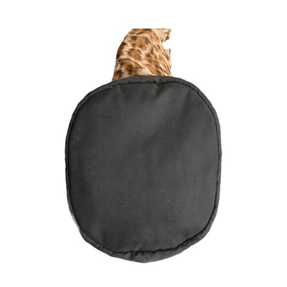 Yves Saint Laurent Clutch Drawstring Bucket Bag with Cheetah Twilly - Picture 6 of 6